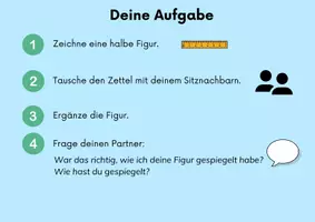 Vorschau - Aufgabenkarten - Aufgabenkarten zur Einheit Spiegeln am Geobrett - Seite 2