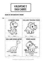 Vista previa - Unidades / Secuencias / Situaciones de Aprendizaje - Dino-Mite Valentine's Day Activities | Math, Literacy - página 2