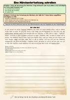 Vorschau - Arbeitsblätter - Materialpaket: Märchenmerkmale & ein Märchen weiterschreiben - Deckblatt