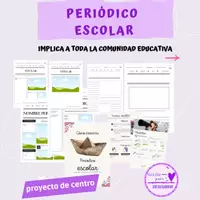 Vista previa - Unidades / Secuencias / Situaciones de Aprendizaje - Proyecto de centro. Periódico escolar. ABP - Portada