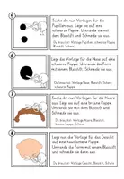 Vorschau - Mal- und Bastelvorlagen - Bastelvorlage / Fensterbilder Karneval - Cowboy (verschiedene Vorlagen + Beispielbilder) - Seite 2