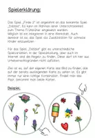 Vorschau - Spiele - Frühblüher Spiel Finde 2 - Sachunterricht Grundschule - Seite 1