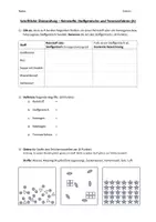 Vorschau - Test - Test: Stoffe und Trennverfahren (A- & B-Variante, Erwartungshorizont, Benotungsraster, editierbar) - Seite 1