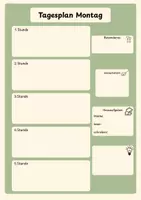 Vorschau - Lehrpläne/Lehrermaterial - Tagesplanung Lehrer*innen Woche - Seite 1