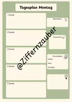 Vorschau - Lehrpläne/Lehrermaterial - Tagesplanung Lehrer*innen Woche - Deckblatt