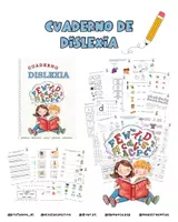 Vista previa - Refuerzo / NEE / Materiales de apoyo - CUADERNO DE DISLEXIA - Portada