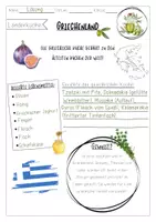 Vorschau - Arbeitsblätter - Länderküche Griechenland - AB & Rezepte - Seite 1
