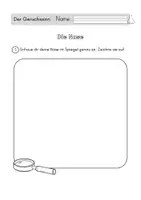 Vorschau - Arbeitsblätter - Aufbau des Ohrs - Deckblatt