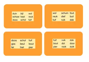 Voorbeeld - Mol en beer - wissel en wandel (thema 6) - Pagina 1