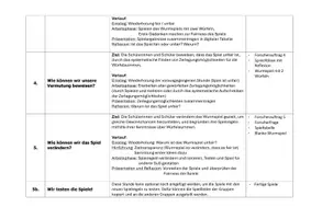 Vorschau - Stundenentwürfe - Unterrichtsreihe Wurmspiel (Wahrscheinlichkeiten) - Seite 3