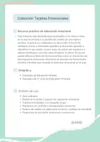 Vista previa - Hojas de trabajo - Colección Tarjetas Emocionales Vol 2 enfado - página 1
