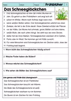 Vorschau - Arbeitsblätter - Lesen & Verstehen - Frühblüher (Klasse 1-2) - Seite 2