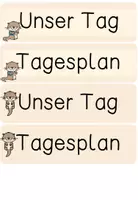 Vorschau - Anderer Materialtyp - Tagestransparenz/ Tagesplan Otterklasse Version 2 - Seite 3