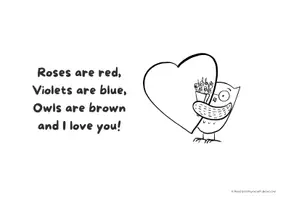 Vorschau - Mal- und Bastelvorlagen - Valentine's Day - Poem & Craft - Seite 2