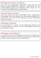 Vorschau - Arbeitsblätter - Das Handrührgerät – Checkliste zur fachgerechten Nutzung (Arbeitsschritte ordnen) - Seite 2