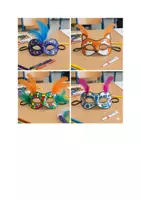 Vorschau - Arbeitsblätter - Faschingsmaske, Gadgets Fasching - Seite 3