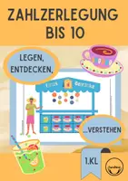 Vorschau - Arbeitsblätter - Zahlzerlegung bis 10 Mathematik Klasse 1 Arbeitsblätter - Deckblatt