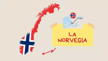 anteprima - Materiale di supporto/inclusione - La Norvegia: territorio, popolazione ed economia - Pagina di copertina