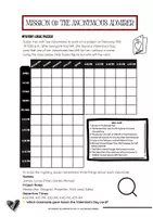 Vista previa - Hojas de trabajo - Valentine’s Day Logic Challenges for Secondary Students | Critical Thinking, CS & SEL | 5 Missions - página 2