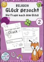 Vorschau - Arbeitsblätter - Glücksunterricht "Glück gesucht" Klasse 2 - Deckblatt