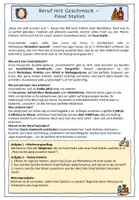 Vorschau - Arbeitsblätter - Außergewöhnliche Berufsbilder - Deckblatt