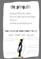 Voorbeeld - Werkbladen thema Winter - Pagina 2