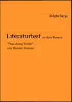 Vorschau - Arbeitsblätter - Literaturtest zu "Frau Jenny Treibel" von Theodor Fontane - Deckblatt
