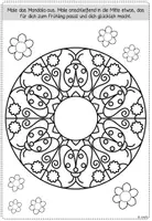 Vorschau - Mal- und Bastelvorlagen - Fantasiereisen / Traumreisen mit Mandalas: Frühling - Seite 2