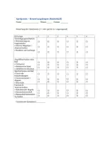 Vorschau - Prüfungsvorbereitung - Spielpraxis Bewertungsbogen Basketball mit Unterpunkten - Deckblatt