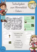 Vorschau - Stundenentwürfe - Ostern Textaufgaben Sachrechnen Wimmelbild Zahlenraum 1000 - Deckblatt