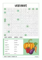 Vorschau - Arbeitsblätter - Wachsendes Bundle: Suchsel / Buchstabengitter / Englisch - Seite 3