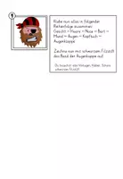 Vorschau - Mal- und Bastelvorlagen - Fensterbild Pirat (verschiedene Bastelvorlagen + Beispielbilder) für Karneval / Fasching - Seite 3