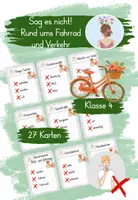 Vorschau - Arbeitsblätter - Sag es nicht - Verkehr und Fahrrad - Deckblatt