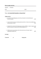 Vorschau - Test - Klausur + Erwartungsbild: Industrielle Revolution - Seite 1