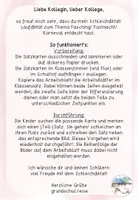 Vorschau - Arbeitsblätter - Schleichdiktat/ Laufdiktat Fasching Kl. 1/2 - Seite 1