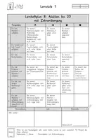 Vorschau - Lehrwerke/Schulbücher - Selbstlernheft: Mathe Lernstufe 1 Lernheft 8 (Addition bis 20) - Seite 3