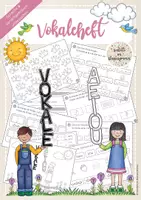 Vorschau - Arbeitsblätter - Vokale Selbstlaute Leuchter Silbenkönig Heft Klasse 1 - Deckblatt