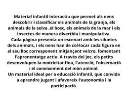 Vista previa - Hojas de trabajo - MATERIAL PER TREBALLAR ELS ANIMALS - página 2