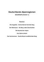 Vorschau - Unterrichtsreihen - Deutschlands Alpenregionen (Arbeitshefte) - Seite 1