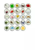 Vista previa - Juegos / Gamificación - SPRING PACK 20 recursos (letra ligada) - página 1