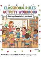 Aperçu - Feuilles d'exercices - Classroom Rules Activity Workbook - Page de couverture