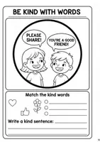 Aperçu - Feuilles d'exercices - Classroom Rules Activity Workbook - Page 2
