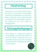 Vorschau - Arbeitsblätter - Schreiben zum Thema Ostern - Seite 1