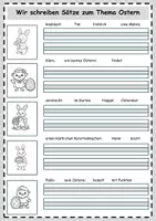 Vorschau - Arbeitsblätter - Schreiben zum Thema Ostern - Seite 3