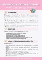 Vista previa - Hojas de trabajo - BOLETÍN SEMANAL RECONOCIMIENTO EMOCIONAL - página 2