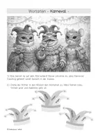 Vorschau - Spiele - Materialpaket "Karneval" - LRS, Vertretung, kreatives Schreiben, Klasse 5-8 - Seite 2