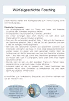 Vorschau - Arbeitsblätter - Würfelgeschichte Fasching - Seite 1