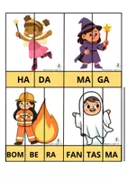 Vista previa - Juegos / Gamificación - Conciencia silábica de CARNAVAL - página 3