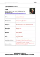 Vorschau - Arbeitsblätter - Beethoven - Arbeitsblätter mit Lösungen PDF - Seite 2