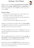 Vorschau - Arbeitsblätter - Arbeitsbogen zum Mobbing - Deckblatt